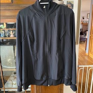 Infinity by Cherokee black scrub jacket